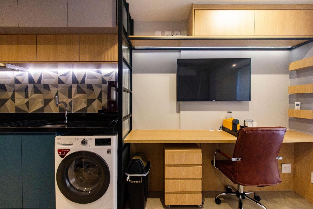 By Dabra - Studios Exclusivos Com Rooftop, Academia E Coworking Perto Da Avenida Paulista São Paulo Eksteriør bilde